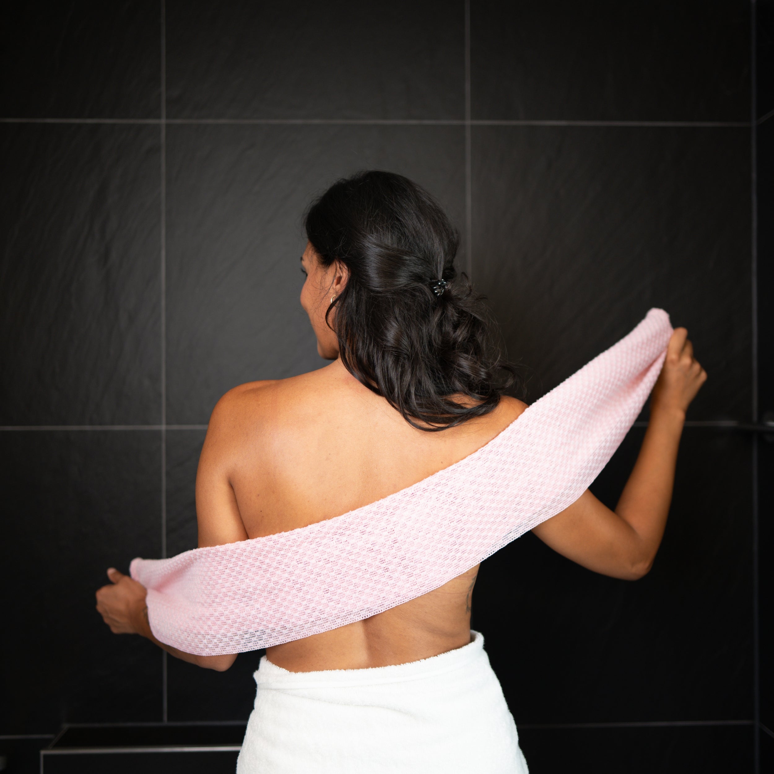 Antibakterielles Peeling-Tuch