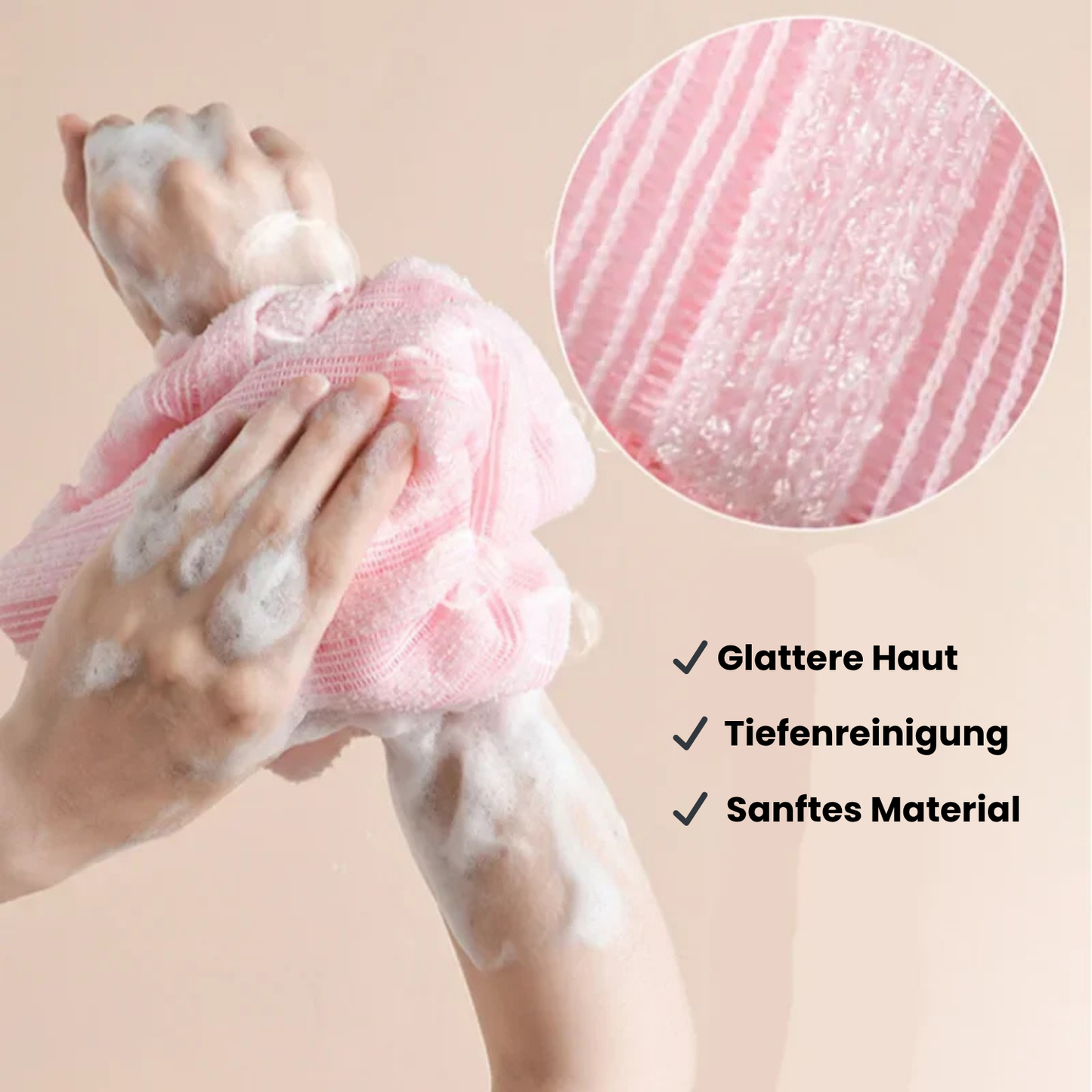 Peeling Duschtuch