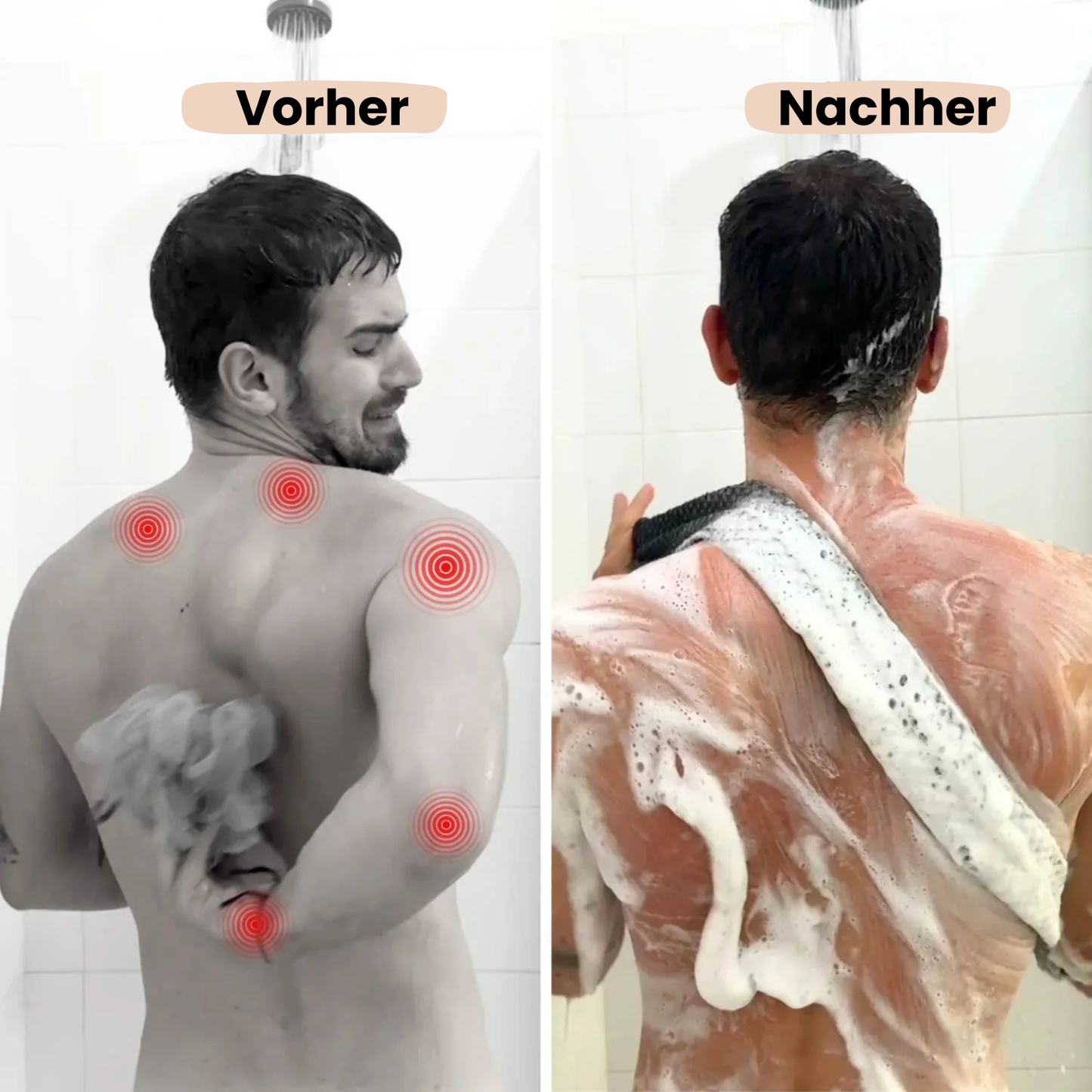 Peeling Duschtuch
